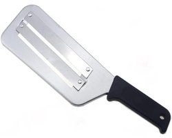 Multifunctionele koolsnijder van roestvrij staal, Geschikt voor het snijden van kool en groenten.