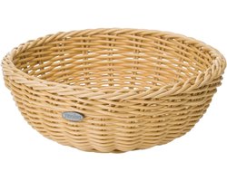 Multifunctionele mand geschikt voor horeca - Ø ca. 23 cm - hoogte ca. 9 cm - kunstvezel - Saleen-editie - lichtbeige - Westmark 02010330101