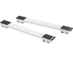 Multifunctionele meubelroller - Wit - voor eenvoudig verplaatsen van zware meubels tot 200 kg