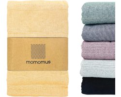 Multifunctionele Mosterdgele Sprei 230 x 260 cm - Decoratie voor Banken, Bedden en Fauteuils