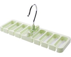 Multifunctionele opberg hang rekje voor riemen stropdassen - Stropdas hanger - Riem hanger - Groen