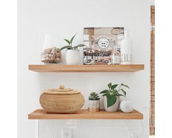 Multifunctionele Rotan Opbergmand met Deksel voor Plank en Desktop
