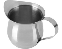 Multifunctionele RVS Melkkannetje voor Latte Art en Cappuccino - 90ml Koffie Schenkkan voor Barista Gebruik