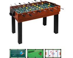 Multifunctionele speeltafel voor kinderen en volwassenen - 10 spellen in 1