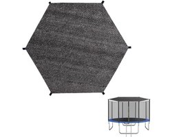 Multifunctionele Trampoline Zonneschaduw voor Buiten - Bescherming voor 244 en 305 cm Trampolines, Ideaal voor Tuinaccessoires en Zomerplezier
