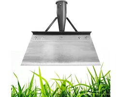 Multifunctionele tuinschep, sneeuwschep, roestvrijstalen reinigingsschep, tuingereedschap voor boerderij, onkruid, mos, onkruid wieden, planten, onkruidverwijderaar, apparaat (25 cm)