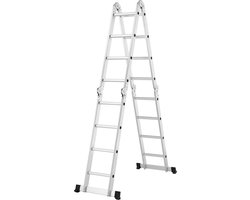 Multifunctionele vouwladder 6 in 1 - 4.7M