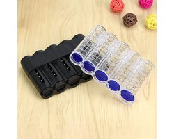 Multilayer Coin Organizer met Grote Capaciteit - Stapelbare Muntenopslag en Dispenser voor Kantoor en Bank, Transparante Coin Capsules en Exchanger