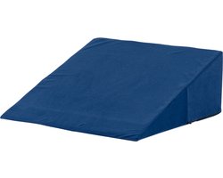 MultiMotion driehoekig kussen voor in bed High density foam - Wigkussen, stevig kussen met 1 kussenhoes - 60 x 59 x 25 cm