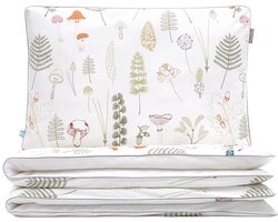 Mumlà BDDENGOED Bos 140x200cm + Kussenslop 60x50cm Katoen