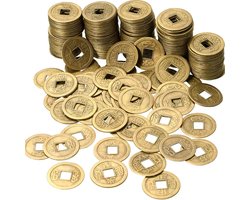 Munten Chinees Nieuwjaar Feng Shui I-Ching decoratie Rijkdom Geluk 2cm 200 stuks