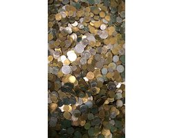 Munten Frankrijk  - Een 1/2 kilo authentieke Franse munten voor uw verzameling, kunstproject, souvenir of als uniek cadeau. Gevarieerde samenstelling.