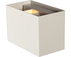Muro 3365CR wandlamp – crème, modern ontwerp, 13x7,5x9 cm, Steinhauer, ideaal voor kleinere ruimtes en dimbaar met G9 fitting