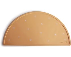 Mushie Placemat Silicone Place Mat - Sun Orange
