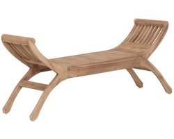 MUST Living Bench Cleopatra large,53x105x30 cm, rustic teakwood