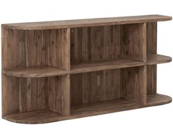 MUST Living Dresser Rush large,85x180x40 cm, extreme rustic teakwood