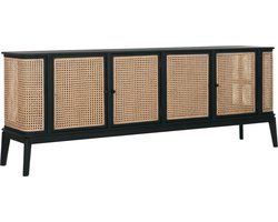 MUST Living Dressoir Raffles 4-deurs 80x213x48 cm