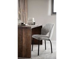 MUST Living Eetkamerstoel Bloom Stof - 54x57x82 cm