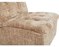 MUST Living fauteuil Liberty - Glamour sand - 75x67x85 cm