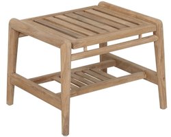 MUST Living Ray salontafel teakhout - 43 × 58 × 50 cm - geschikt voor buiten