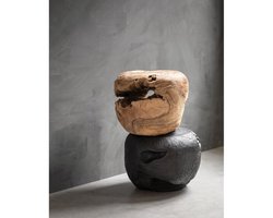 MUST Living Salontafel Ball – Rond – Teakhout – 40x40x30 cm