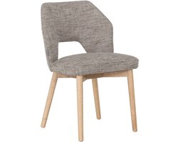 MUST Living Side chair Blossom,82x54x57 cm, polaris brown