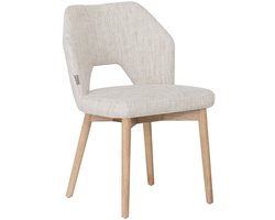 MUST Living Side chair Blossom,82x54x57 cm, polaris natural