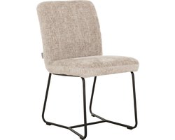 MUST Living Side chair Zola - 87x46x56 cm, glossy sand