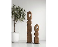 MUST Living Standbeeld Dolce large - Geweven palm - 102x28x16