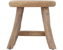 MUST Living Stool Brad,42x40x30 cm, teakwood roots