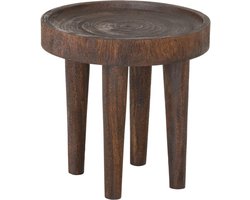 MUST Living Table Tray brown,45xØ45 cm, suar wood rustic brown