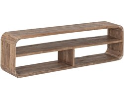 MUST Living TV stand Corso medium ,50x180x30 cm, extreme rustic teakwood