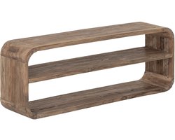 MUST Living TV stand Corso small ,50x140x30 cm, extreme rustic teakwood