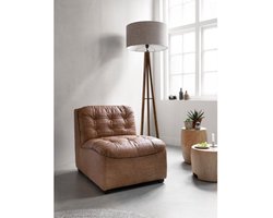 MUST Living Vloerlamp Porto Cristo – Teakhout – 30x30x160 cm