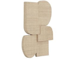 MUST Living Wall panel Tucker,90x60x8 cm, woven palm