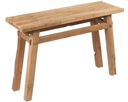 MUST Living Wandtafel Tuscany teakhout - 120x40x80 cm