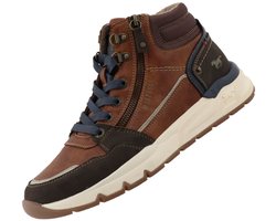 Mustang heren sneaker bruin