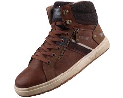 Mustang heren sneaker bruin