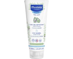 Mustela 2 in 1 Wasgel - 200 ml