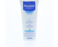 Mustela Bebe 2 In 1 Cleansing Gel (normal Skin) 200 Ml