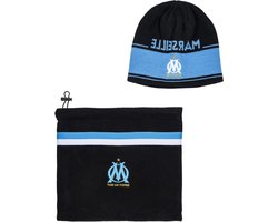 Muts en sjaal - Kinderaccessoires - Sportfanshop - Officiële collectie - Eén maat - Zwart