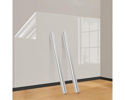 muurbeschermfolie, transparante beschermfolie voor muur, zelfklevend, contactpapier, verwijderbare, statische hechtfolie, voor keuken, achterwand (40 x 299 cm)