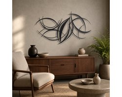 Muurdecoratie - Abstract - Wanddecoratie - Muurdecoratie woonkamer - Schilderij - Muurdecoratie slaapkamer - Industrieel - Wanddecoratie hout natuurlijk - Abstracte kunst - Wanddecoratie buiten - Wanddecoratie tuin - Slaapkamer - Abstracte kunst
