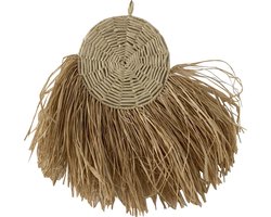 Muurdecoratie Malawi | 54 x 80 cm | Gras | Naturel | Hanger | Maison Boho