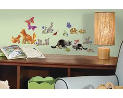 Muursticker RoomMates Woodland Friends