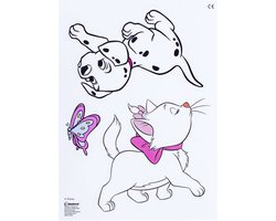 Muurstickers - disney figuren