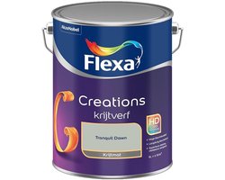 Muurverf Krijt - Kalkverf - Muren en Plafonds - Krijtachtige Afwerking - 5 Liter - Tranquil Dawn