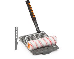Muurverf Verfroller Set Met Telescoopsteel – 4-Delig – Inclusief Verfroller, Verfrooster En Verfrolbeugel – Voor Latex- En Dispersieverf [11182]