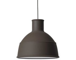 Muuto unfold pendant lamp dark brown