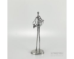 Muzikant ''Hoorn'' - Hoornist - Modern sculptuur - Jubileum Muziek - Handgemaakt en uniek - Hoorn cadeau